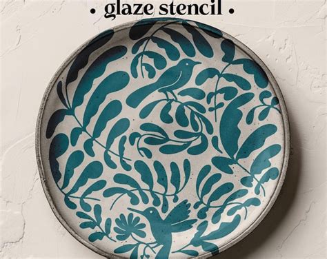 Pottery Stencil Design - Etsy - muktibox.com
