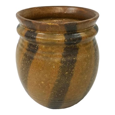 Pottery Striped Vase - Etsy - muktibox.com