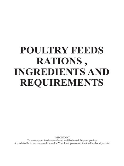 poultry feeds booklet.cdr - gh - raincitystudios.com