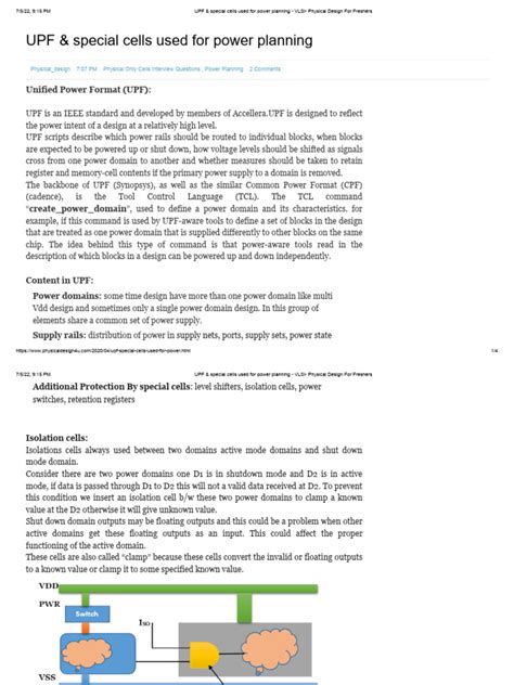 POWER PLANNING - VLSI- Physical Design For Freshers