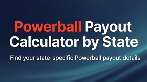 Powerball Calculator - Calculator Doc - wintechmobiles.com