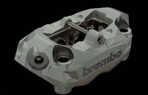 Powerful, modulable motorbike brake caliper - Brembo - raincitystudios.com