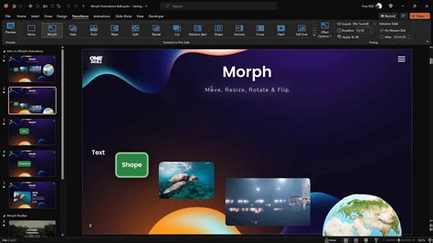 PowerPoint Presentation Skills: Mastering the Morph Transition for ... - muktibox.com