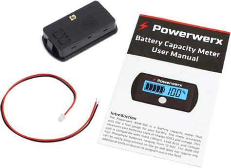 Powerwerx Battery Capacity Voltage Monitor - raincitystudios.com