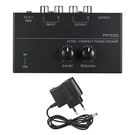 PP500 Home Ultra Compact Phono Preamp Audio Preamplifier