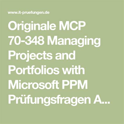 PPM-001 Originale Fragen