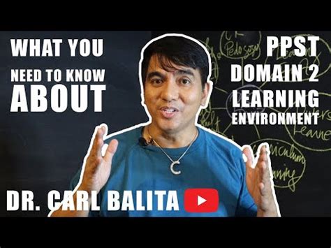 PPST DOMAIN 2: LEARNING ENVIRONMENT Dr Carl Balita