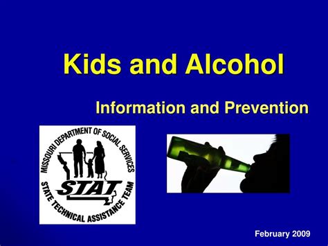 PPT – Kids and Alcohol PowerPoint presentation free to …