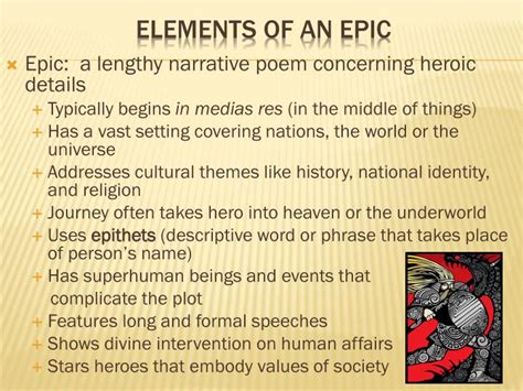 PPT - Epic elements of the epic PowerPoint …