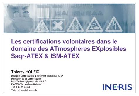 PPT - Les certifications volontaires dans le domaine des