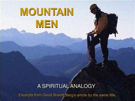 PPT - Mountain Men PowerPoint Presentation, free download