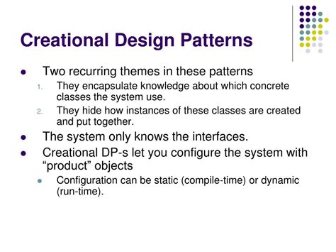 PPT 02 Creational Design Patterns PowerPoint Presentation, free