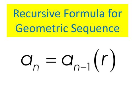 PPT Arithmetic and Geometric Sequence Formula Review PowerPoint