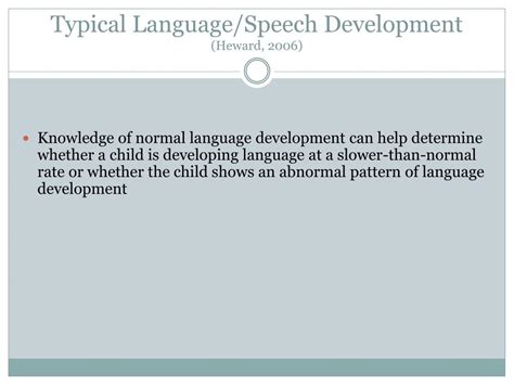 PPT Atypical Language Development PowerPoint Presentation ID3855174