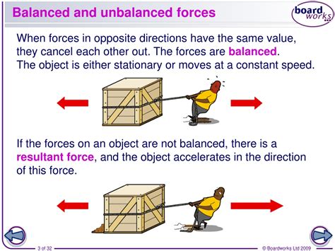 PPT Balanced and Unbalanced Forces PowerPoint Presentation, free