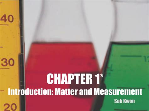 PPT Chapter 1 Introduction Matter and Measurement PowerPoint