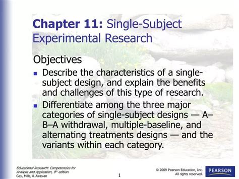 PPT Chapter 11 SingleSubject Experimental Research PowerPoint Presentation ID4529810