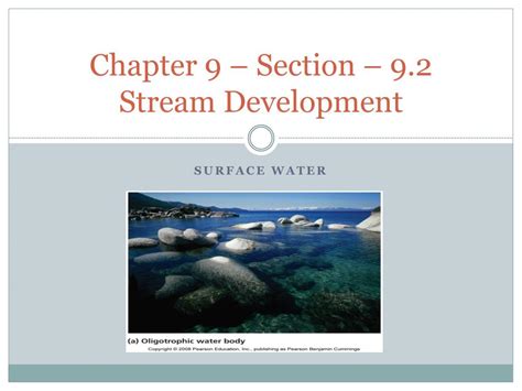 PPT Chapter 9 Section 9.2 Stream Development PowerPoint