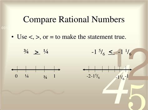 PPT Compare and Order Rational Numbers PowerPoint Presentation, free