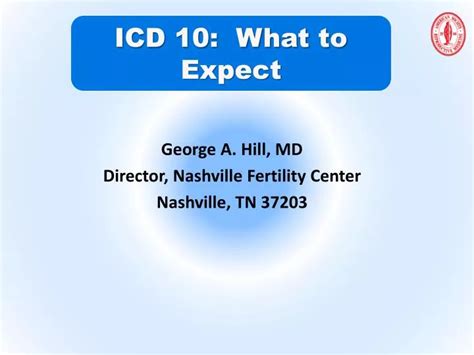 PPT ICD 10 What to Expect PowerPoint Presentation ID6265288