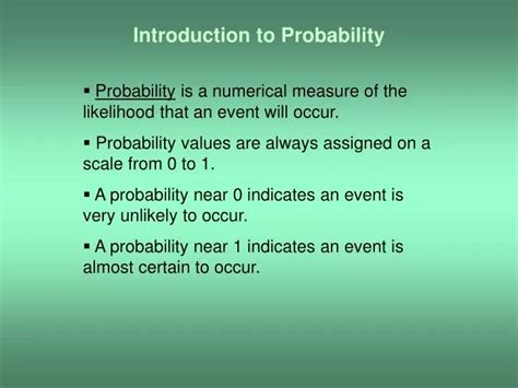 PPT Intro to Probability & Games PowerPoint Presentation ID43114