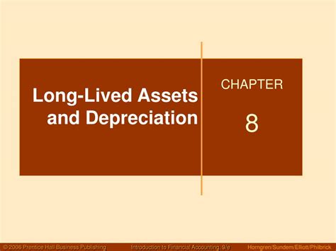 PPT LongLived Assets and Depreciation PowerPoint Presentation ID