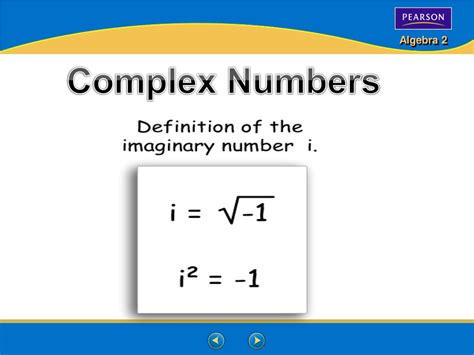 PPT Operations with Complex Numbers PowerPoint Presentation, free
