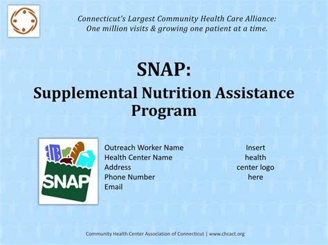 PPT SNAP Supplemental Nutrition Assistance Program PowerPoint Presentation ID5352776