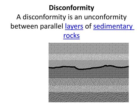 PPT Types of unconformities PowerPoint Presentation ID2797006