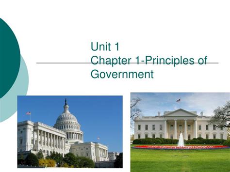 PPT Unit 1 Chapter 1Principles of Government PowerPoint Presentation