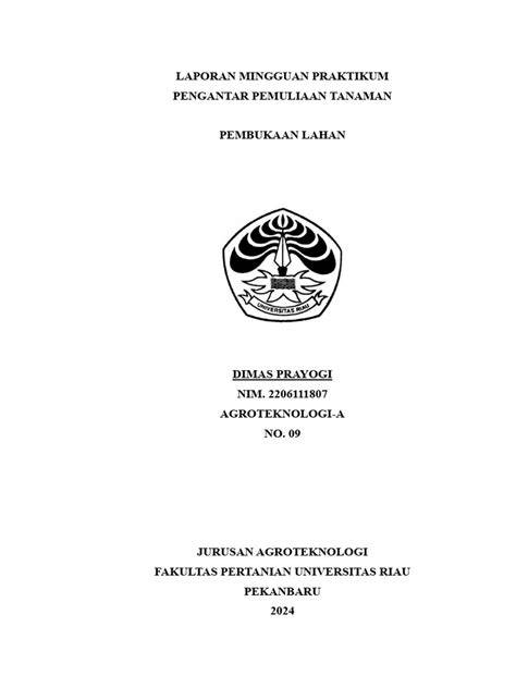 Praktikum Pembukaan Lahan Pertanian | PDF - Scribd - raincitystudios.com
