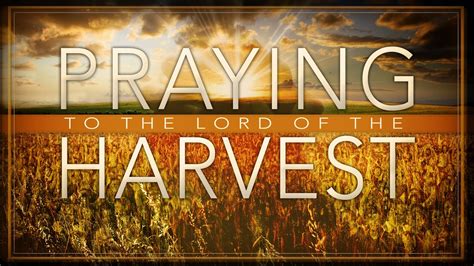 PRAY THE LORD OF THE HARVEST - Blogger