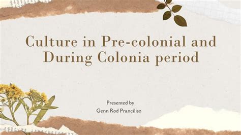 Precolonial Period | PPT - SlideShare - wintechmobiles.com