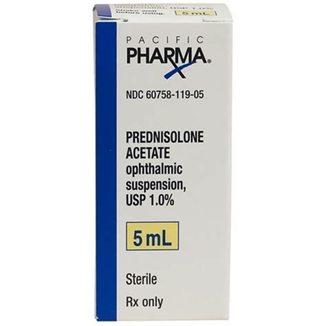 PREDNISOLONE ACETATE OPHTH SUSP 1% 5ML Real Value Rx