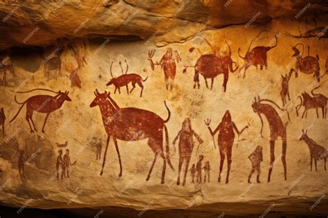 Prehistoric Human Cave Painting - wintechmobiles.com