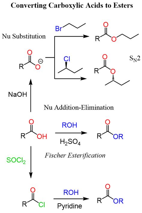 Preparation of Esters - Chemistry LibreTexts - wintechmobiles.com