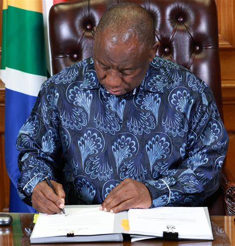 President Ramaphosa Enacts Stricter Laws to Curb … - raincitystudios.com