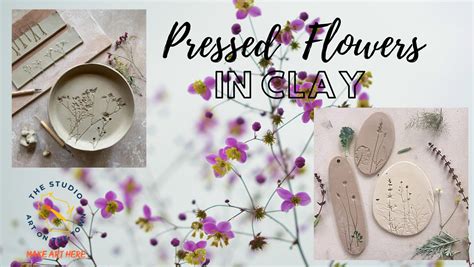 Pressed Flower Clay - Etsy - muktibox.com