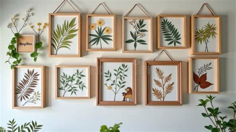 Pressed Leaves Framed Art - Confessions of an … - muktibox.com