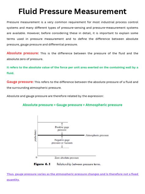 Pressure measurement - coolestguyplanet.net