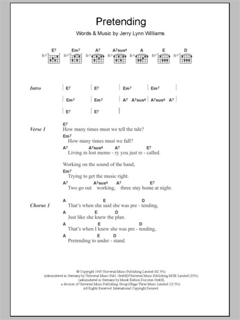 PRETENDING CHORDS (ver 2) by Eric Clapton - Ultimate …