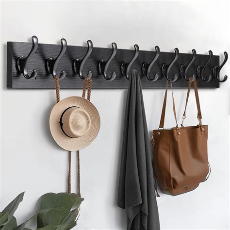 Price History of Keilee Wall 10 - Hook Wall Mounted Coat Rack from … - raincitystudios.com