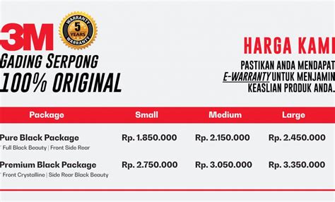 Pricelist – 3M Gading Serpong - raincitystudios.com
