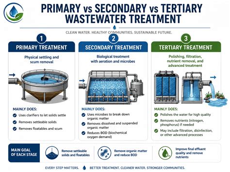 Primary, Secondary, and Tertiary Wastewater … - raincitystudios.com