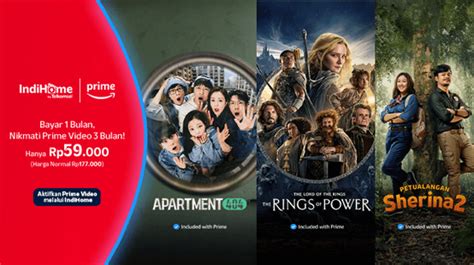 Prime video indihome: Ada beberapa cara untuk berlangganan