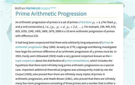 Primes in arithmetic progression - wintechmobiles.com