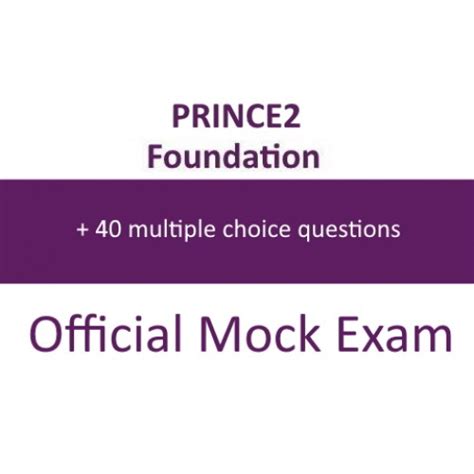 PRINCE2Foundation Exam