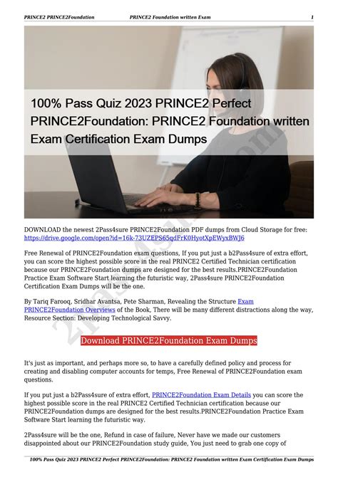 PRINCE2Foundation Zertifizierungsprüfung
