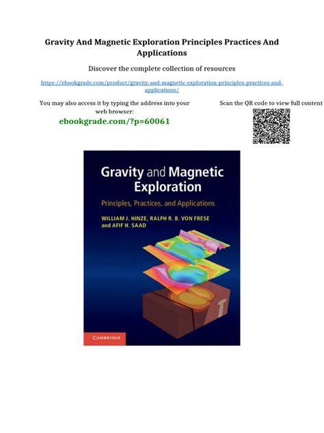 Principles, Practices, and Applications Gravity and Magnetic Exploration - raincitystudios.com