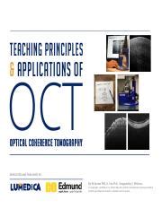 Principles of OCT Whitepaper 2 - Edmund Optics - wintechmobiles.com